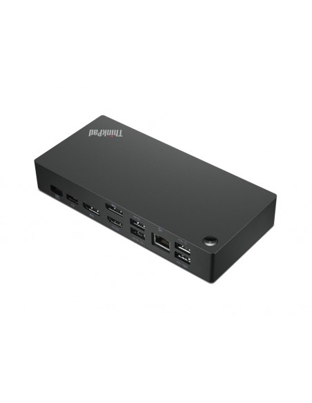 Lenovo 40AY0090EU base para portátil y replicador de puertos Alámbrico USB 3.2 Gen 1 (3.1 Gen 1) Type-C Negro