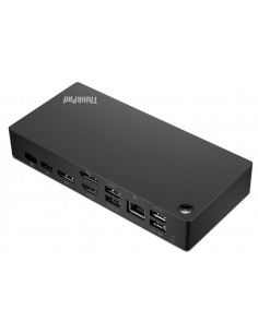 Lenovo ThinkPad Universal USB-C Smart Dock Alámbrico Thunderbolt 4 Negro 2