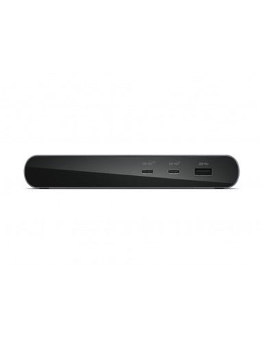 Lenovo 40B30090EU base para portátil y replicador de puertos 2 x USB 3.2 Gen 2 (3.1 Gen 2) Type-C Gris