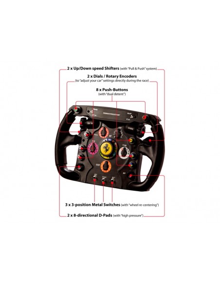 Thrustmaster Ferrari F1 Negro RF Volante Analógico PC, Playstation 3