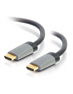 C2G Cable Select HDMI® de alta velocidad con Ethernet 4K 60 Hz para instalación en pared y con clasificación CL2, 2 m (6,6 ft)