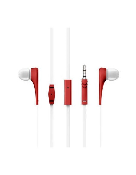 Energy Sistem Style 1+ Auriculares Alámbrico Dentro de oído Llamadas Música Rojo