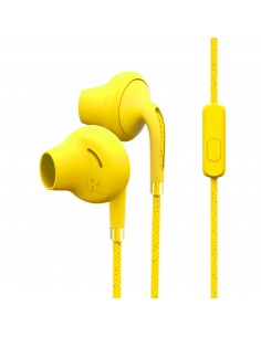 Energy Sistem Style 2+ Auriculares Alámbrico Dentro de oído Llamadas Música Amarillo