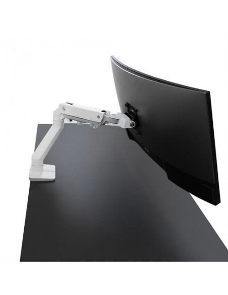 Ergotron HX Series 45-475-216 soporte para monitor 124,5 cm (49") Blanco Escritorio