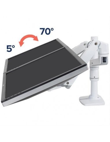 Ergotron LX Series 45-492-216 soporte para monitor 61 cm (24") Blanco Escritorio