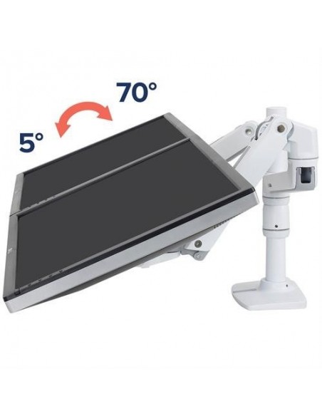 Ergotron LX Series 45-492-216 soporte para monitor 61 cm (24") Blanco Escritorio