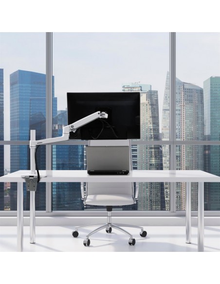 Ergotron LX Series 45-537-216 soporte para monitor 81,3 cm (32") Blanco Escritorio