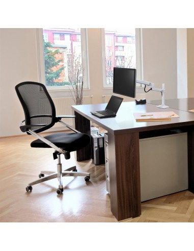 Ergotron LX Series 45-537-216 soporte para monitor 81,3 cm (32") Blanco Escritorio