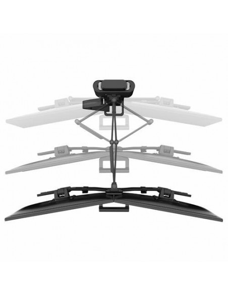 Ergotron TRACE 45-631-224 soporte para monitor 68,6 cm (27") Negro Escritorio