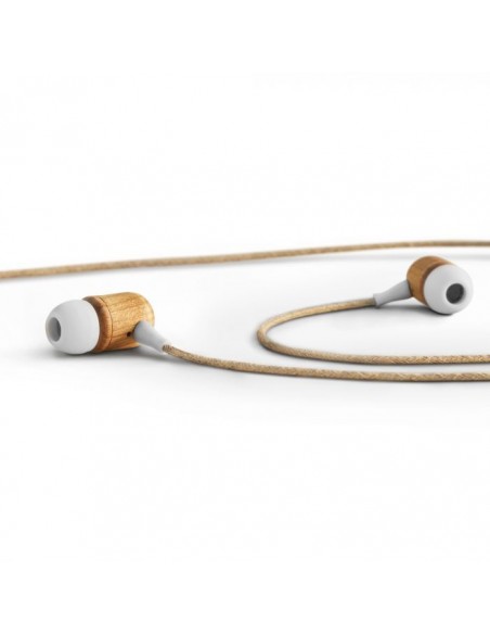 Energy Sistem Eco Cherry Wood Auriculares Alámbrico Dentro de oído Música Madera