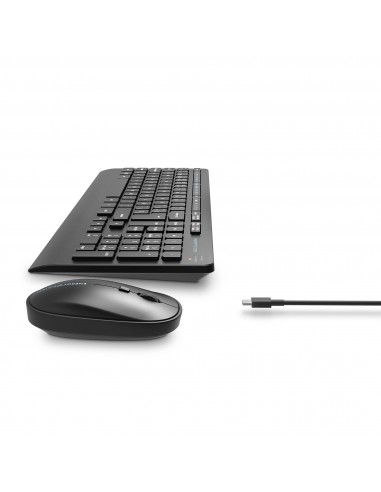 Energy Sistem Office Wireless Set 3 Silent teclado Ratón incluido RF inalámbrico QWERTY Español Negro