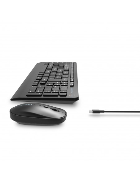 Energy Sistem Office Wireless Set 3 Silent teclado Ratón incluido RF inalámbrico QWERTY Español Negro