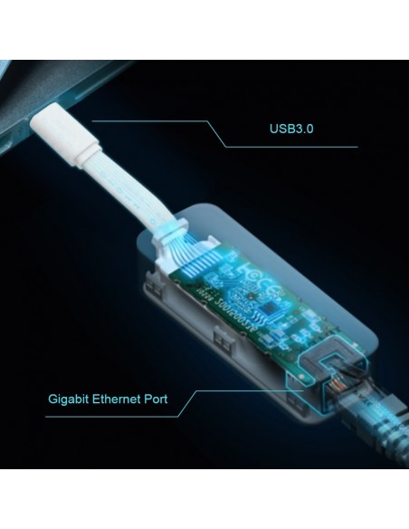 TP-Link UE300C adaptador y tarjeta de red Ethernet 1000 Mbit s