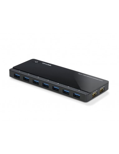 TP-Link UH720 hub de interfaz USB 3.2 Gen 1 (3.1 Gen 1) Micro-B 5000 Mbit s Negro