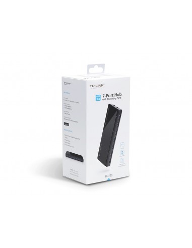 TP-Link UH720 hub de interfaz USB 3.2 Gen 1 (3.1 Gen 1) Micro-B 5000 Mbit s Negro