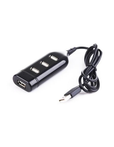 Gembird UHB-CT02 hub de interfaz Negro