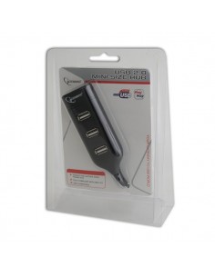 Gembird UHB-CT02 hub de interfaz Negro 2