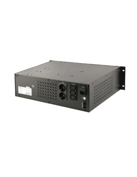 Gembird UPS-RACK-2000 sistema de alimentación ininterrumpida (UPS) Línea interactiva 2 kVA 1200 W 4 salidas AC