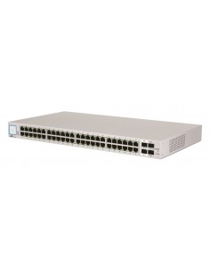 Ubiquiti UniFi US-48-500W switch Gestionado Gigabit Ethernet (10 100 1000) Energía sobre Ethernet (PoE) 1U Plata