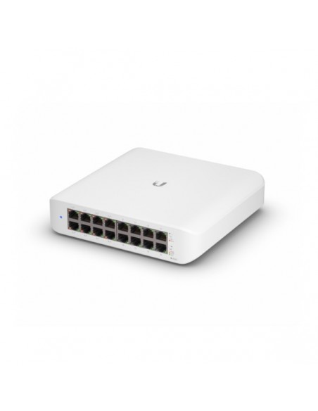 Ubiquiti UniFi Switch Lite 16 PoE L2 Gigabit Ethernet (10 100 1000) Energía sobre Ethernet (PoE) Blanco
