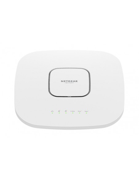 NETGEAR Insight Cloud Managed WiFi 6 AX6000 Tri-band Multi-Gig Access Point (WAX630) 6000 Mbit s Blanco Energía sobre Ethernet