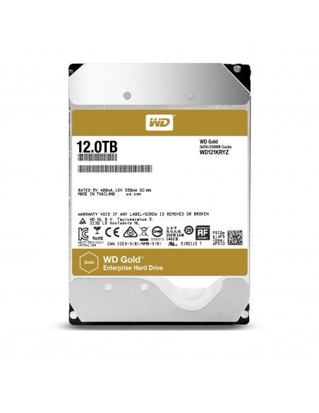 Western Digital Gold 3.5" 12 TB Serial ATA III