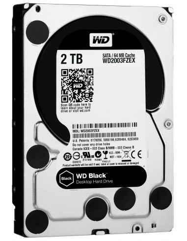 Western Digital Black 3.5" 2 TB Serial ATA III