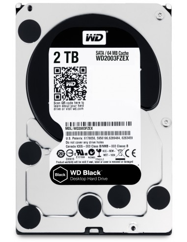 Western Digital Black 3.5" 2 TB Serial ATA III