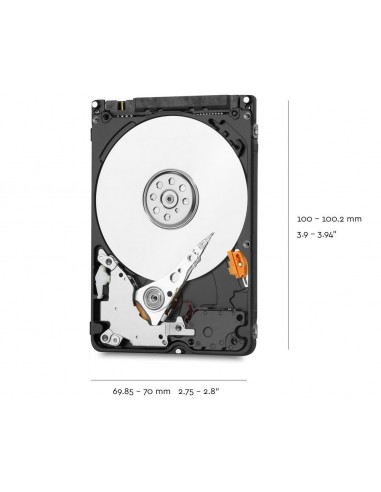 Western Digital BLUE 2 TB 2.5" Serial ATA III