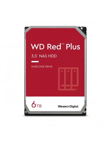 Western Digital Red Plus WD60EFPX disco duro interno 3.5" 6 TB Serial ATA III