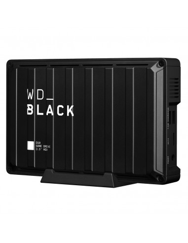 Western Digital D10 disco duro externo 8 TB Negro, Blanco