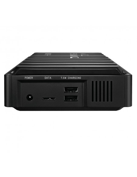 Western Digital D10 disco duro externo 8 TB Negro, Blanco