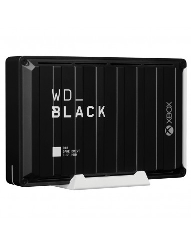 Western Digital D10 disco duro externo 12 TB Negro