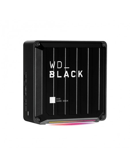 Western Digital D50 Caja externa para unidad de estado sólido (SSD) Negro
