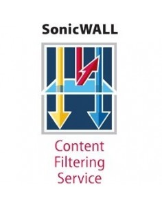 SonicWall Content Filtering Service Cortafuegos Plurilingüe 1 año(s)