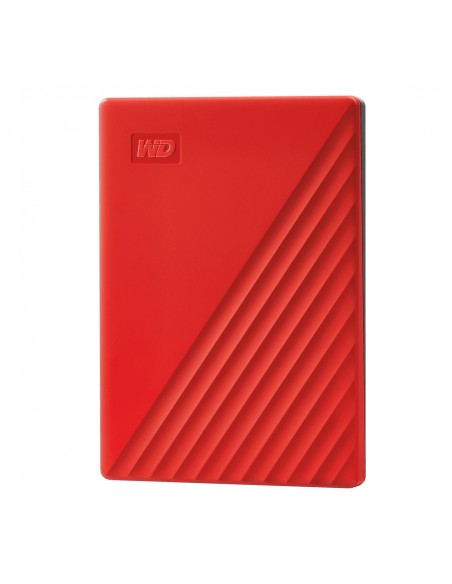 Western Digital My Passport disco duro externo 4 TB Rojo