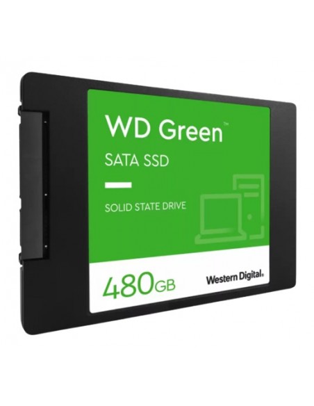 Western Digital Green WDS480G3G0A unidad de estado sólido 2.5" 480 GB Serial ATA III