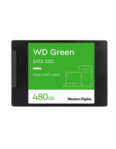 Western Digital Green WDS480G3G0A unidad de estado sólido 2.5" 480 GB Serial ATA III
