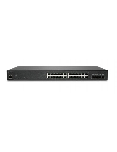 SonicWall SWS14-24FPOE Gestionado L2 Gigabit Ethernet (10 100 1000) Energía sobre Ethernet (PoE) 1U Negro