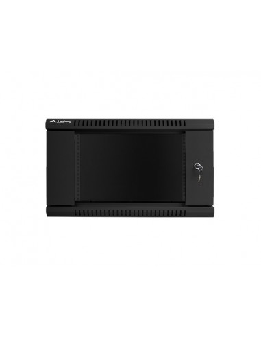 Lanberg WF01-6406-10B armario rack 6U Bastidor de pared Negro