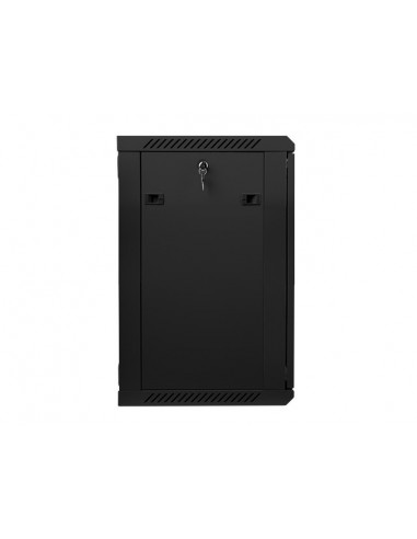Lanberg WF01-6415-10B armario rack 15U Bastidor de pared Negro