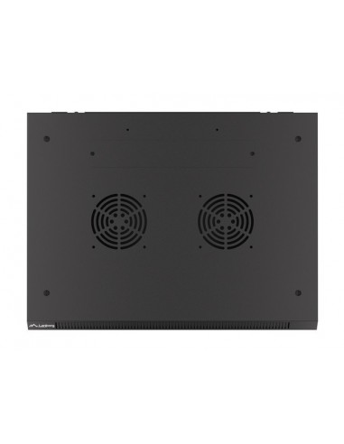 Lanberg WF01-6406-00B armario rack 6U Bastidor de pared Negro