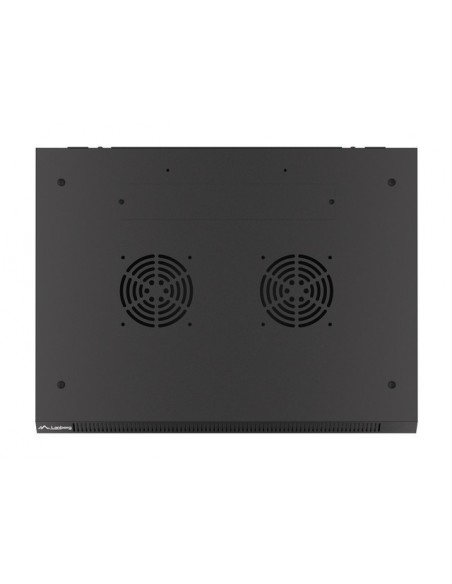 Lanberg WF01-6406-00B armario rack 6U Bastidor de pared Negro