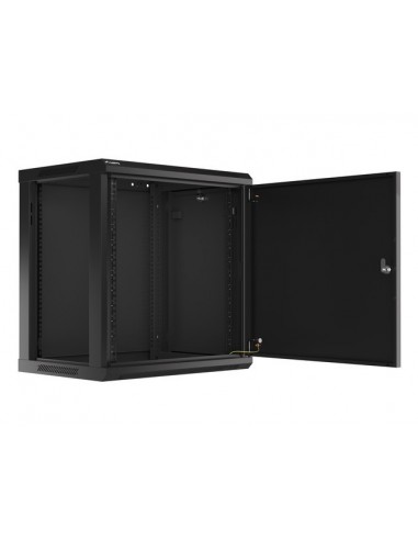 Lanberg WF01-6412-00B armario rack 12U Bastidor de pared Negro