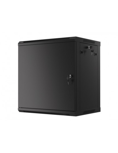 Lanberg WF01-6412-00B armario rack 12U Bastidor de pared Negro