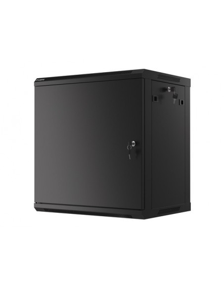 Lanberg WF01-6412-00B armario rack 12U Bastidor de pared Negro