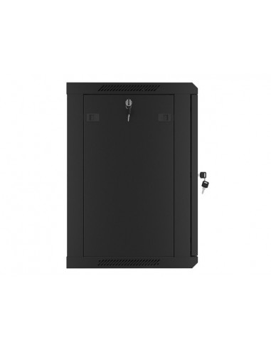 Lanberg WF01-6412-00B armario rack 12U Bastidor de pared Negro