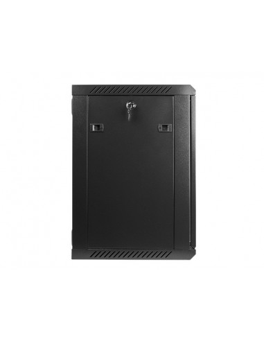Lanberg WF01-6412-10B armario rack 12U Bastidor de pared Negro