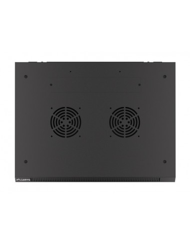 Lanberg WF01-6422-10B armario rack 22U Bastidor de pared Negro