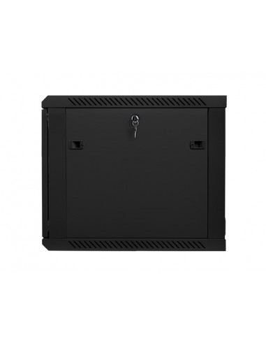 Lanberg WF01-6609-10B armario rack 9U Bastidor de pared Negro